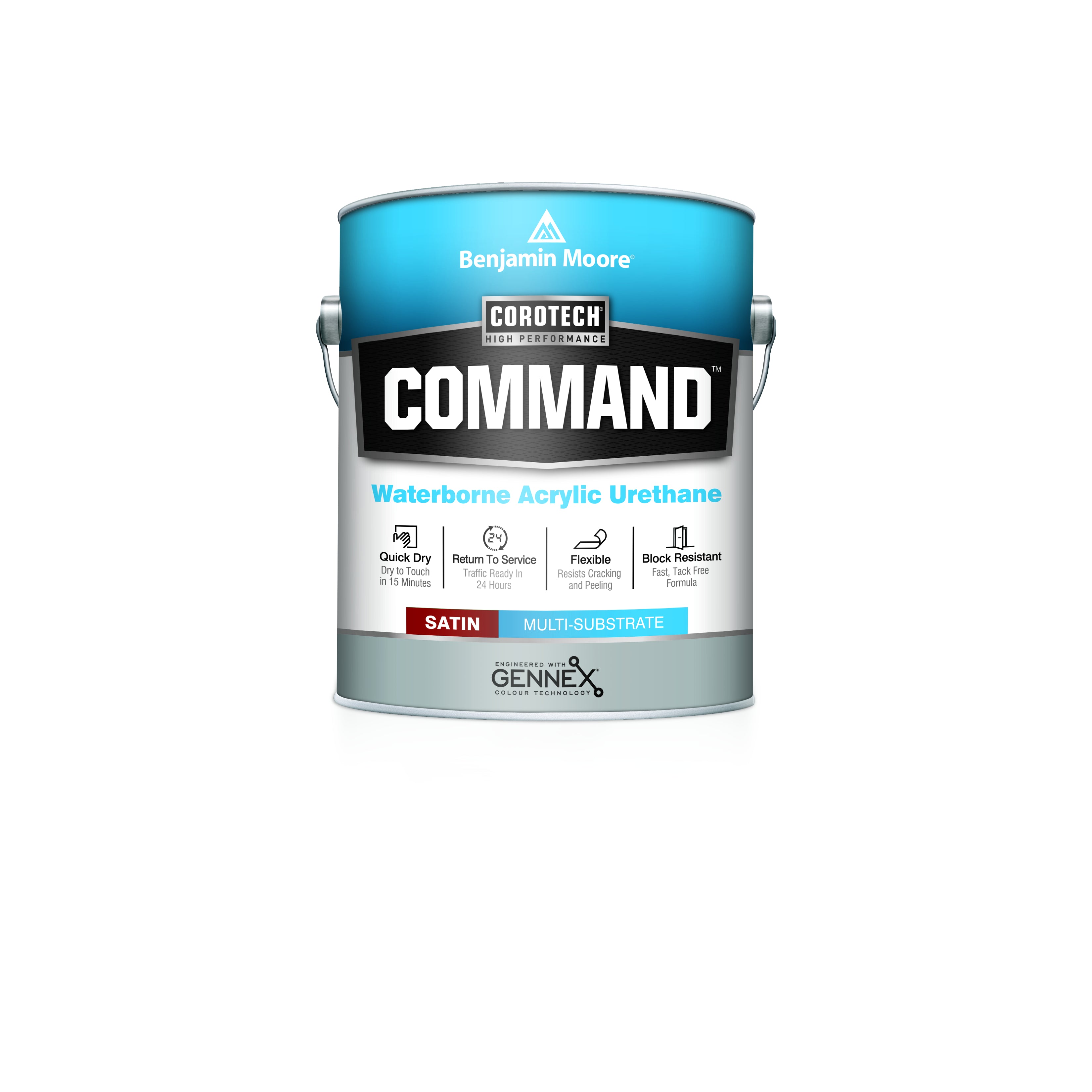 Benjamin Moore COMMAND Waterborne Acrylic UrethaneHillcrest Paint