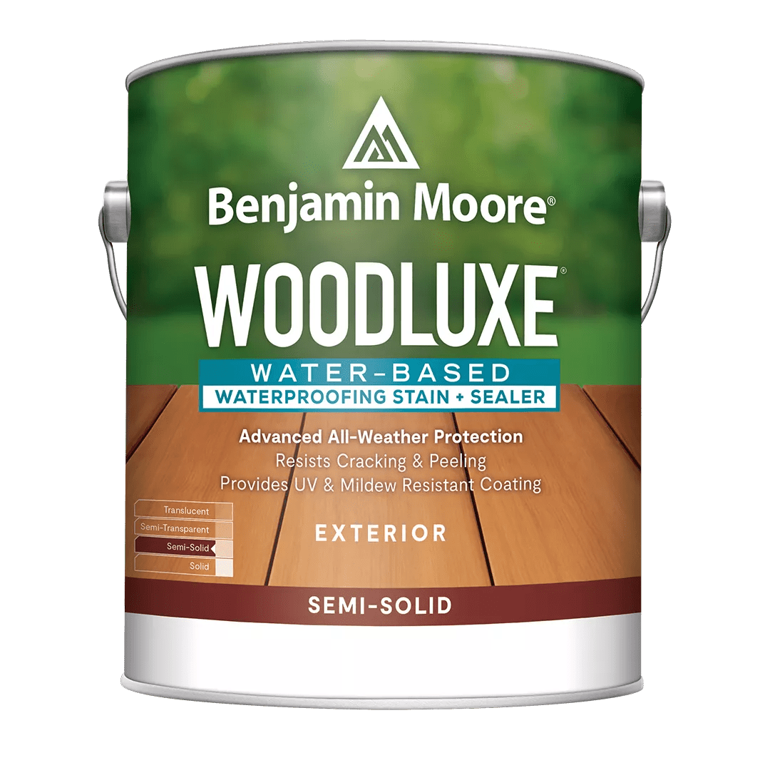 Benjamin Moore Woodluxe® Stain Semi SolidHillcrest Paint